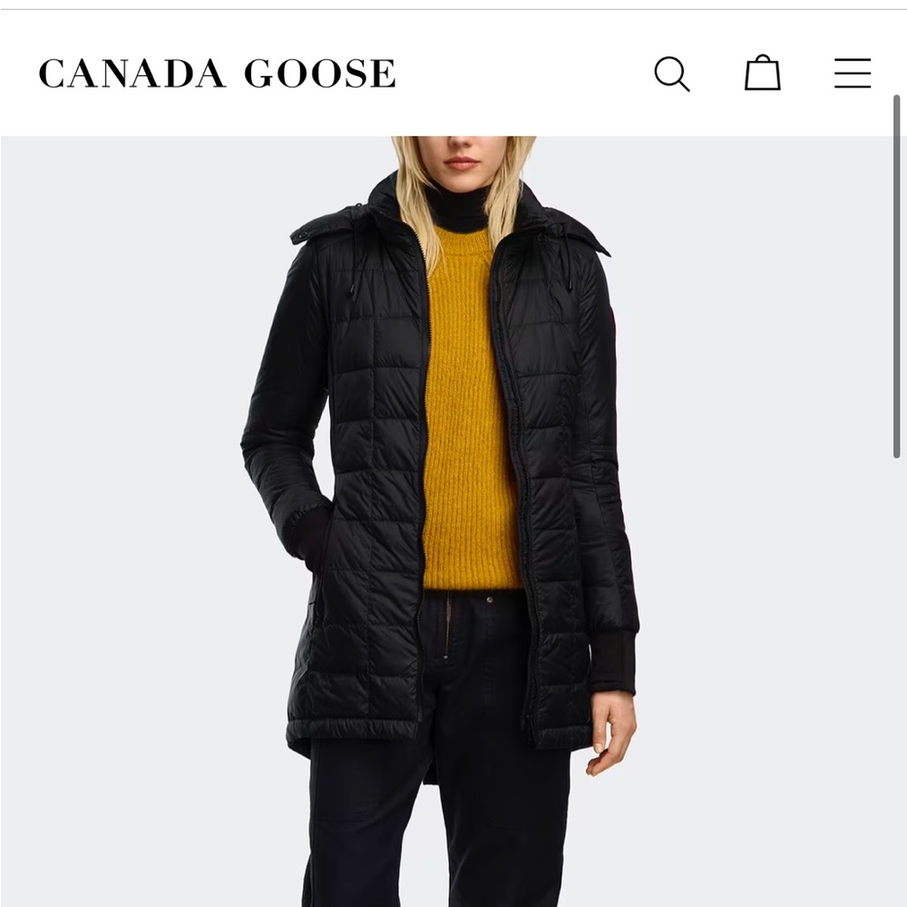 Canada Goose Black Puffer Jacket